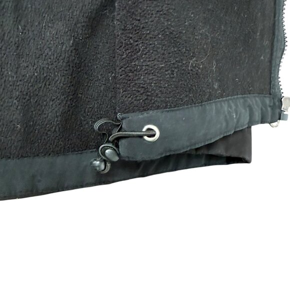 North Face Summit Series Jacket Mens Medium Full Zip Black Soft Shell *No Hood - Picture 9 of 10